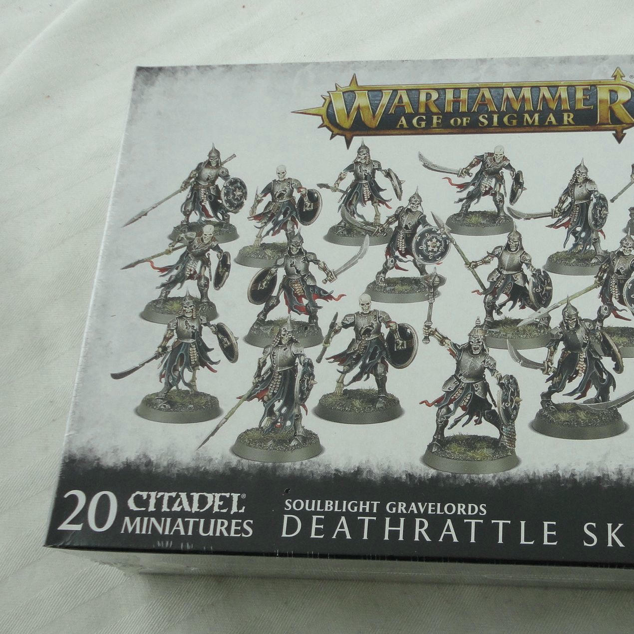 Image of Warhammer Age of Sigmar Soulblight Gravelords Deathrattle Skeletons GAW91-42