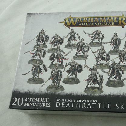 Image of Warhammer Age of Sigmar Soulblight Gravelords Deathrattle Skeletons GAW91-42