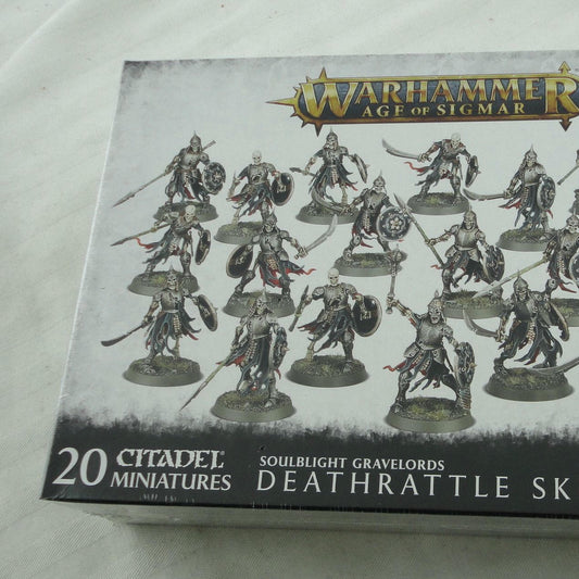 Image of Warhammer Age of Sigmar Soulblight Gravelords Deathrattle Skeletons GAW91-42