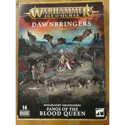 Image of Warhammer Age of Sigmar Soulblight Gravelords Fangs of the Blood Queen GAW91-43