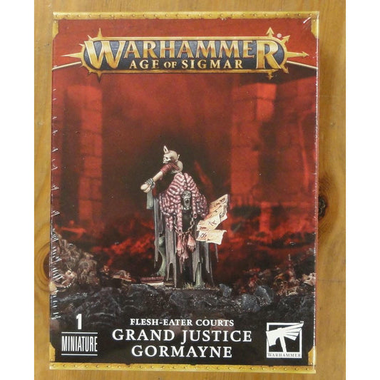 Image of Warhammer Age of Sigmar Flesheater Courts Grand Justice Gormayne GAW91-70