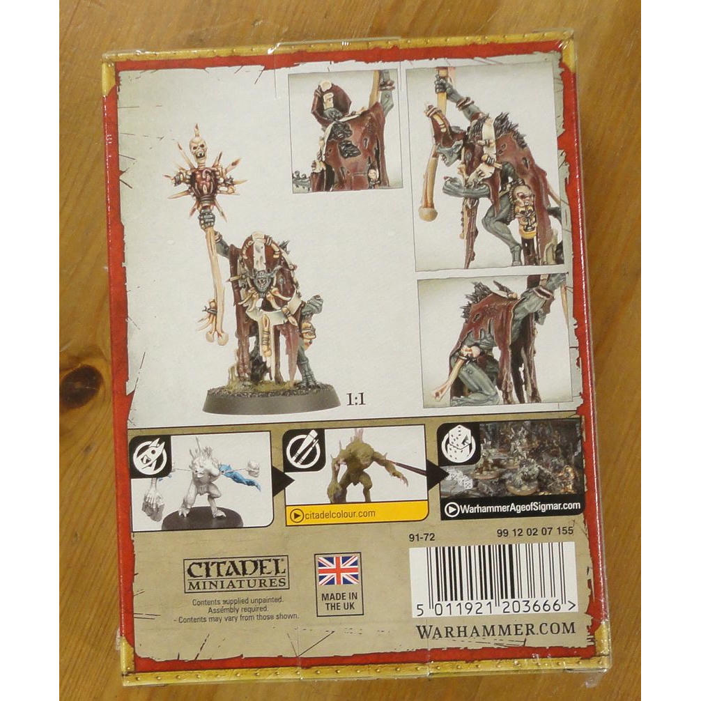 Image of Warhammer Age of Sigmar Flesheater Courts Abhorrant Cardinal GAW91-72