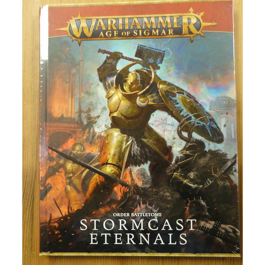 Image of Warhammer Age of Sigman Stormcast Eternals Order Batttletome by Games Workshop