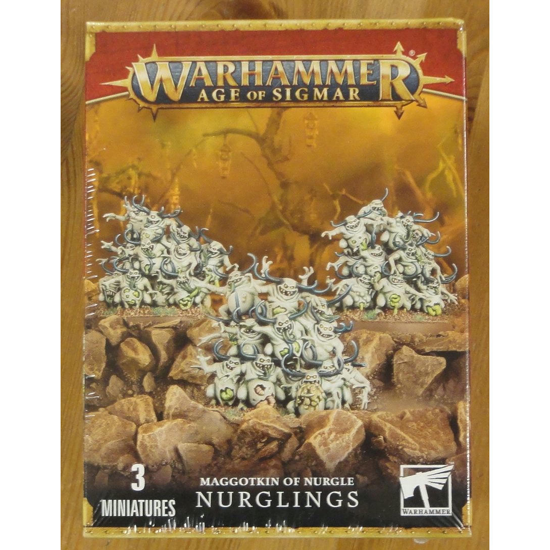 Image of Warhammer 40K 40,000 Chaos Maggotkin of Nurgle Nurglings GAW97-18