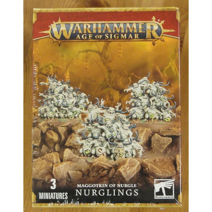 Image of Warhammer 40K 40,000 Chaos Maggotkin of Nurgle Nurglings GAW97-18