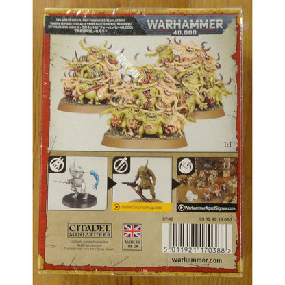 Image of Warhammer 40K 40,000 Chaos Maggotkin of Nurgle Nurglings GAW97-18