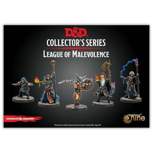 Image of Dungeons & Dragons Limited Collector's Miniatures League of Malevolence GF971134