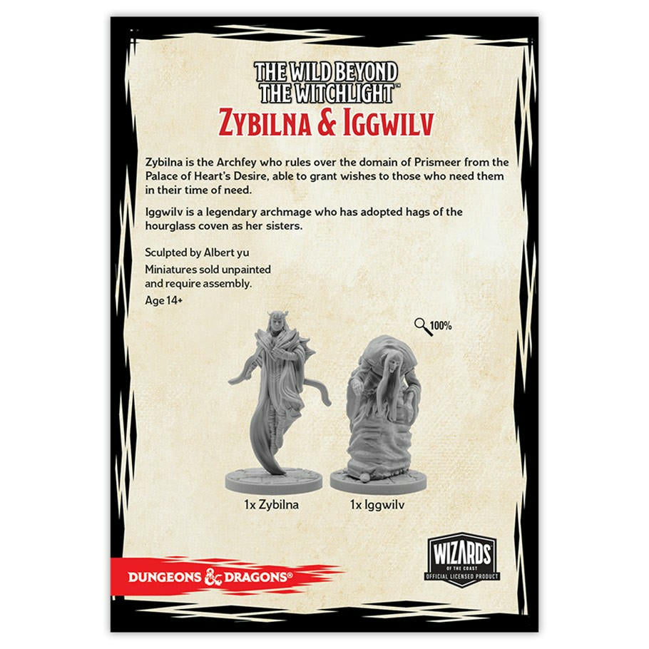 Image of Dungeons & Dragons Limited Collector's Miniatures Zybilna & Iggwilv GF971136