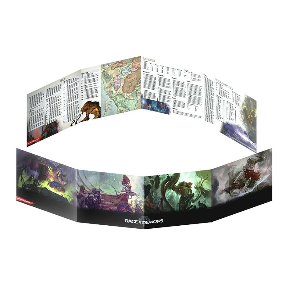 Image of Dungeons & Dragons RPG: Rage of Demons DM Screen by Gale Force 9 GF973704