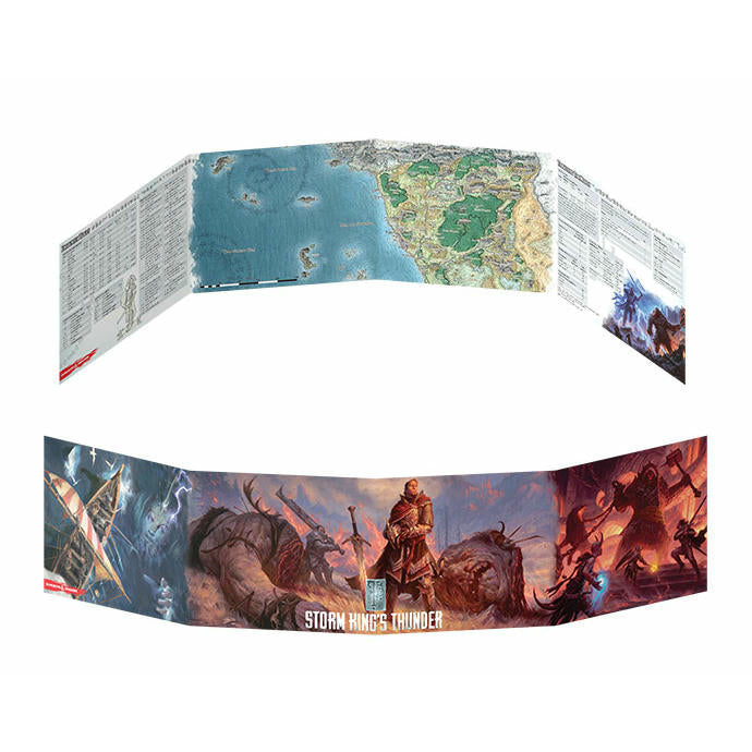 Image of D&D 5th Ed Storm King's Thunder Dungeon Master's Screen DM Gale Force 9 GF973707