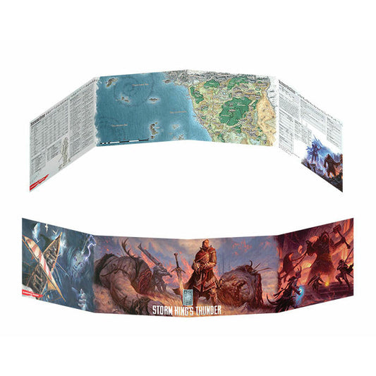 Image of D&D 5th Ed Storm King's Thunder Dungeon Master's Screen DM Gale Force 9 GF973707
