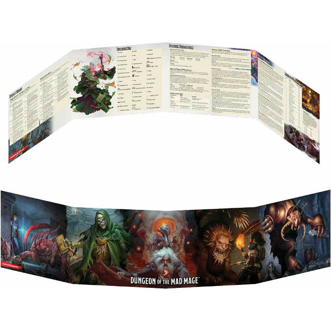 Image of Dungeons & Dragons 5E Waterdeep Dungeon of the Mad Mage Master's Screen DM 73710