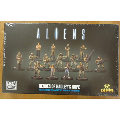 Image of Aliens Heroes of Hadley's Hope SCi-Fi Miniatures Set by Game Force 9