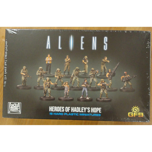 Image of Aliens Heroes of Hadley's Hope SCi-Fi Miniatures Set by Game Force 9