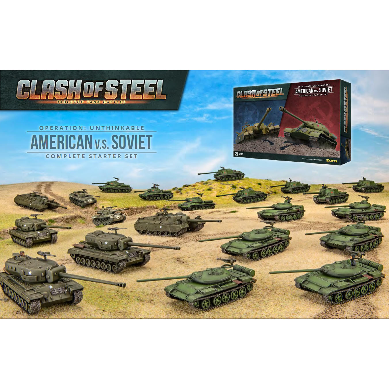 Image of Clash of Steel: Starter - USA VS Soviet