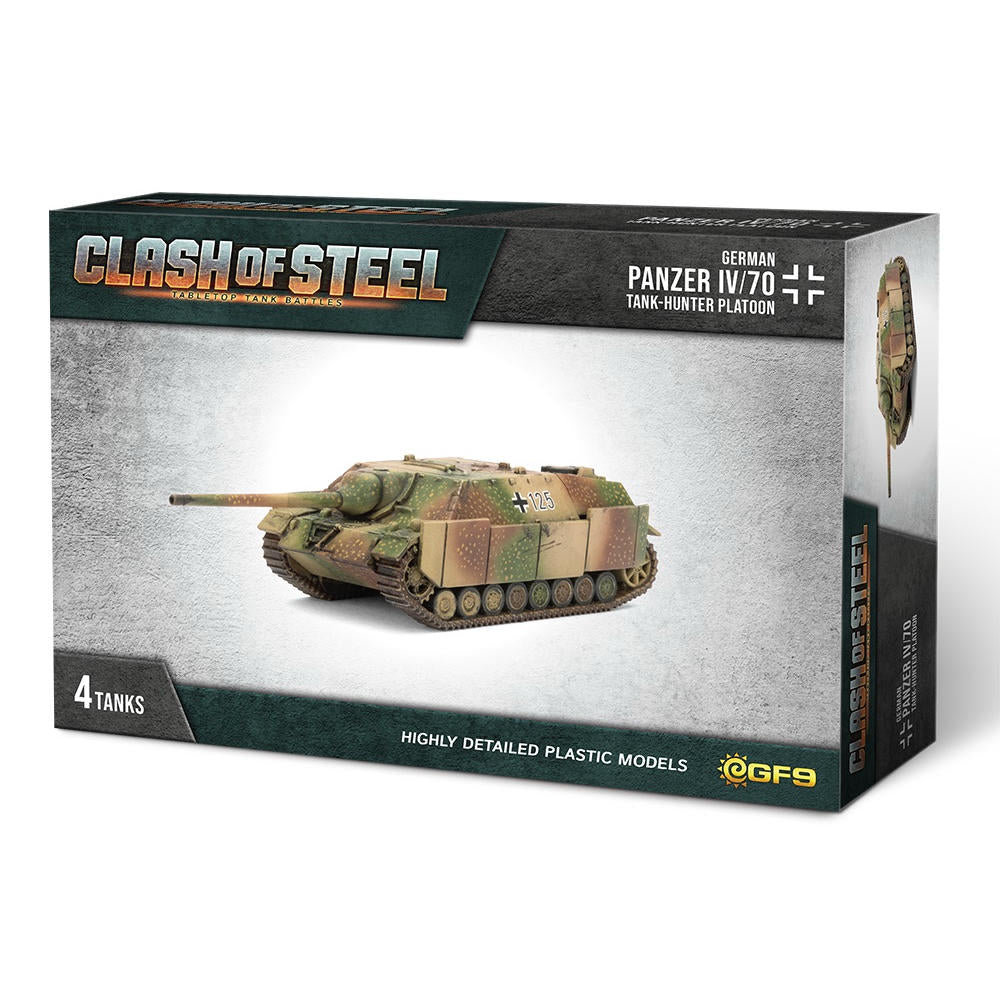 Image of Clash of Steel: German - Panzer IV/70 Tank-hunter Platoon (x4 Plastic)