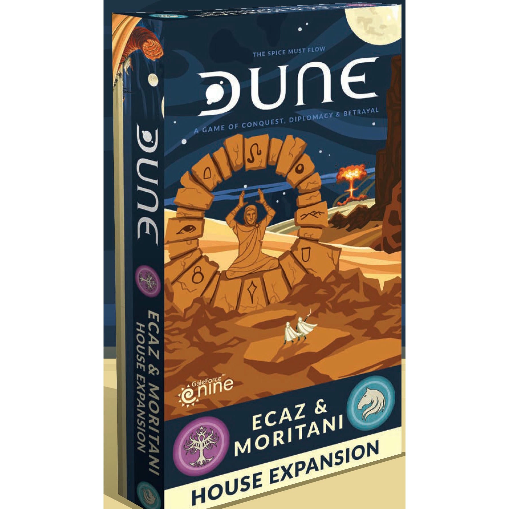 Image of DUNE Board Game Ecaz and Moritan House Expansion by Gale Force 9 GF9DUNE08