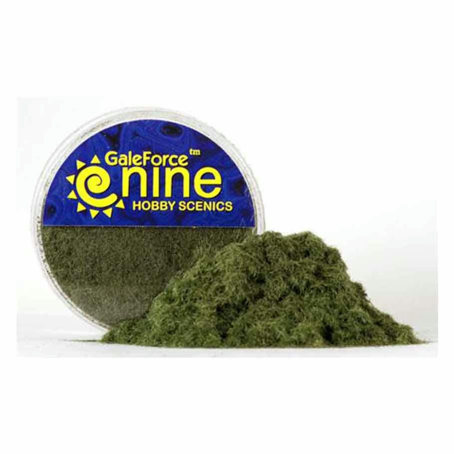 Image of Hobby Round: Miniatures Dark Green Static Grass by Galeforce 9 GF9GFS014