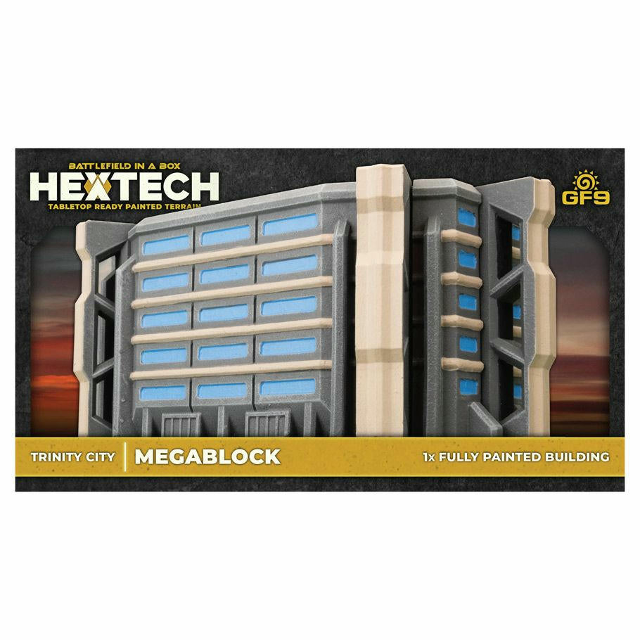 Image of Battlefield in a Box Hextech Trinity City Megablock Battletech Scenery GF9HEXT10
