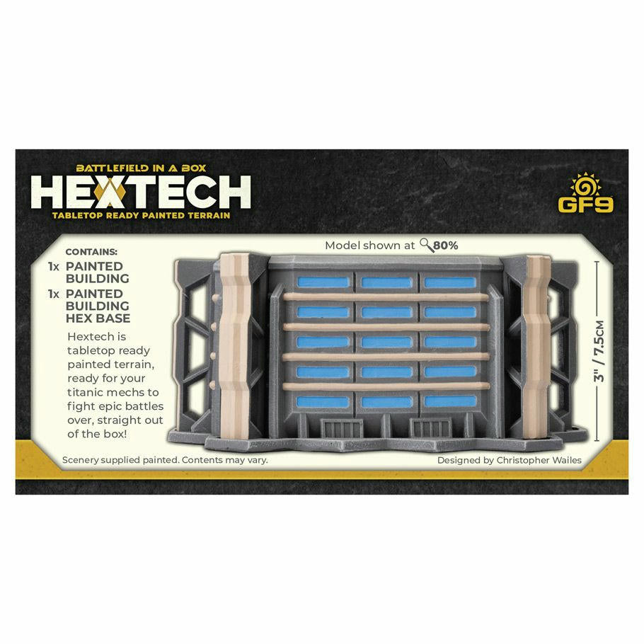 Image of Battlefield in a Box Hextech Trinity City Megablock Battletech Scenery GF9HEXT10