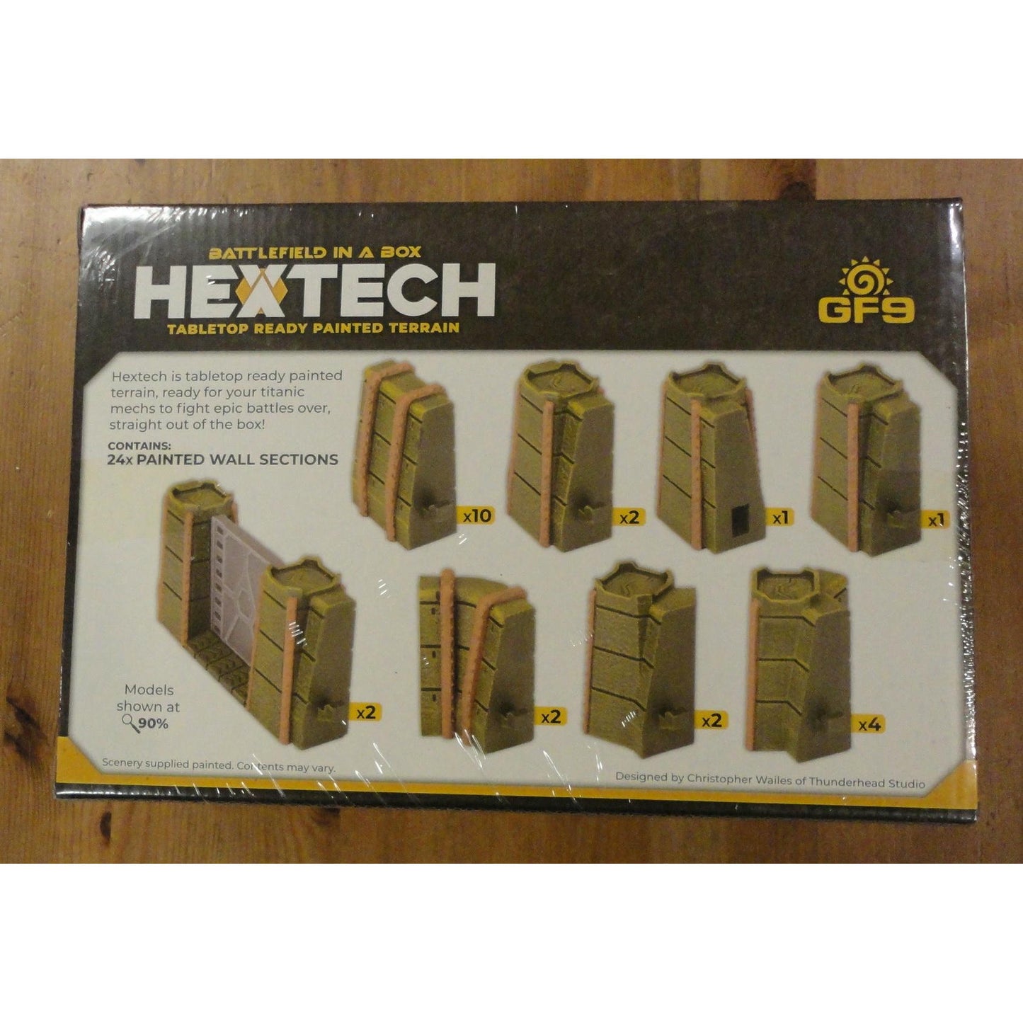 Gale Force Nine - Hextech - Dropbase Delta Fortress Walls
