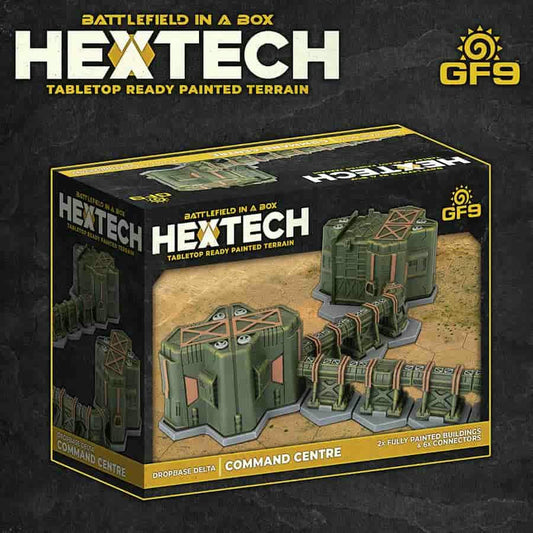 Image of Battlefield in a Box Hextech Dropbase Delta Command Centre Battletech Scenery