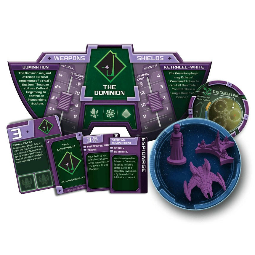 Image of Star Trek: Ascendancy The Dominion War Game Expansion Set GF9ST037