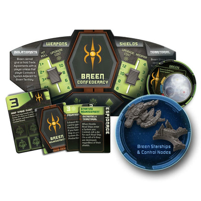 Image of Star Trek: Ascendancy Breen Confederacy Player Expansion Set Gale Force 9