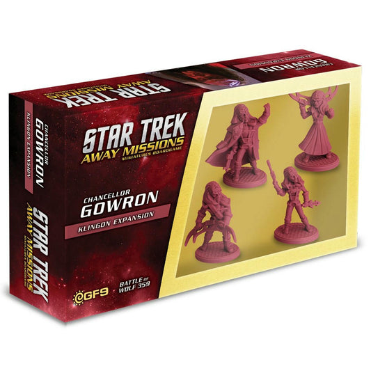 Image of Star Trek Away Missions: Chancellor Gowron Klingon Expansion GF9STA004
