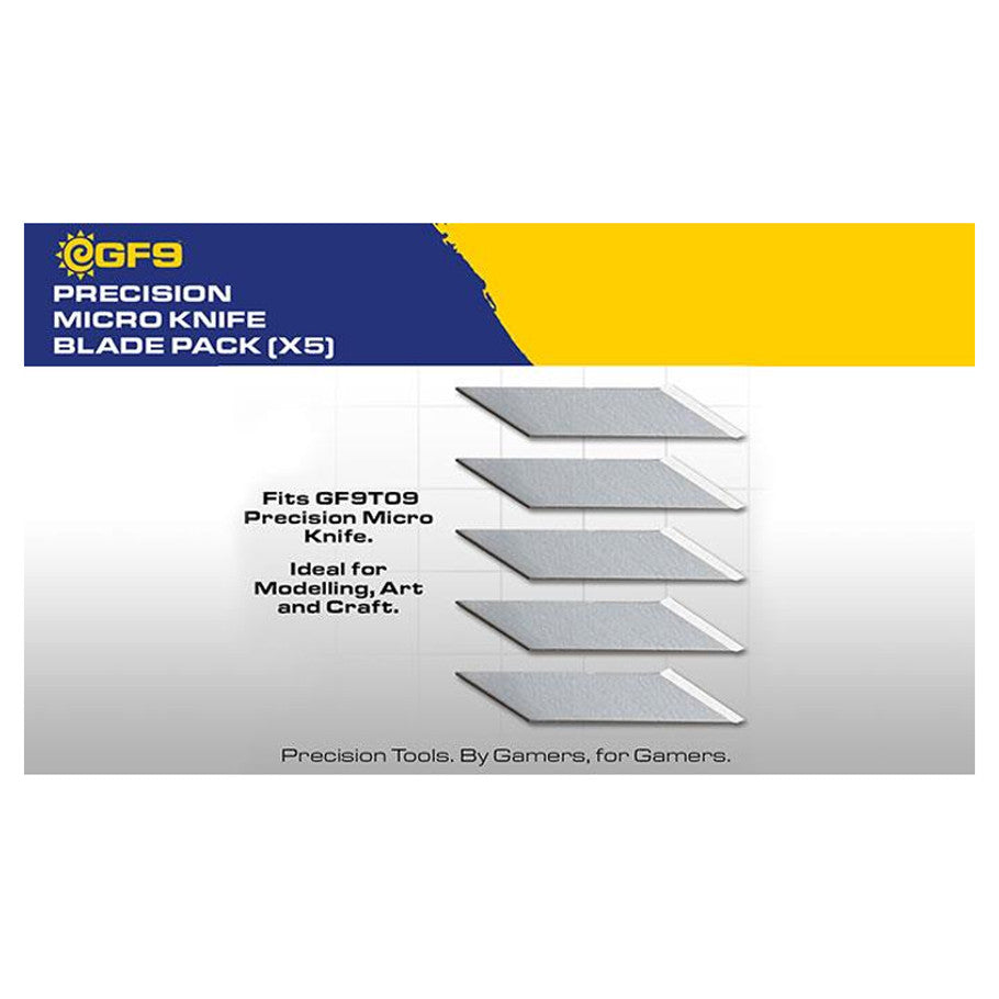 “Precision” Micro Knife Blade Pack (x5)