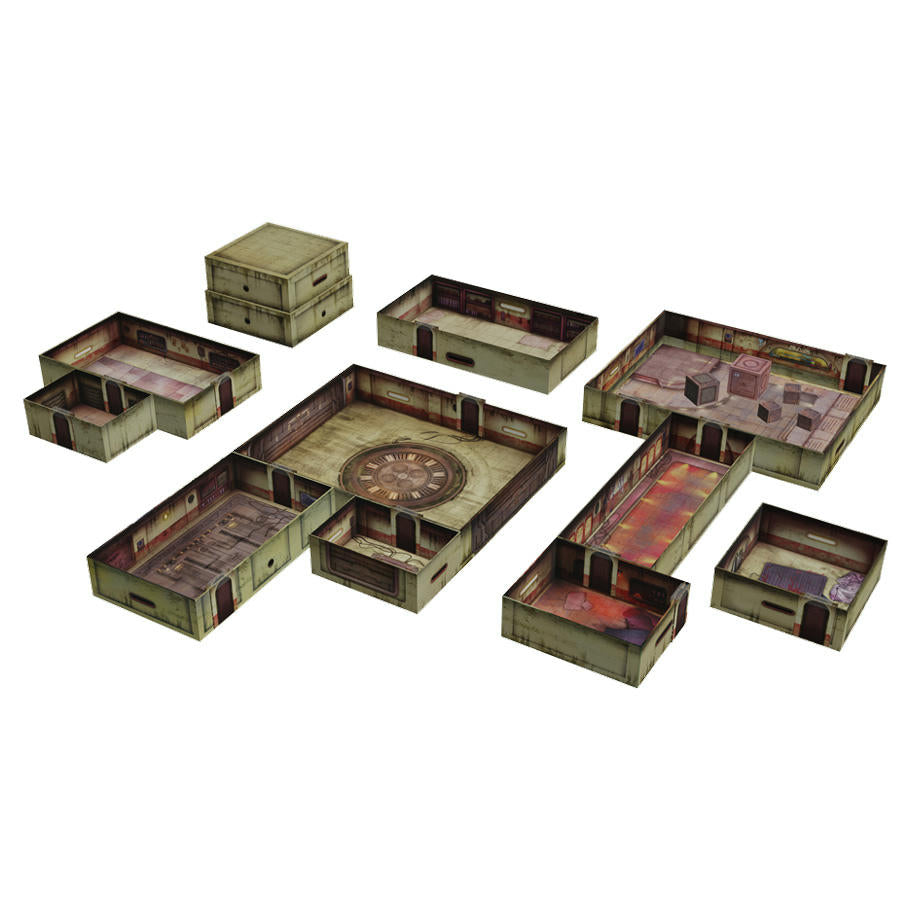 Image of Tenfold Dungeon Smuggler's Den Roleplaying Game RPG Modular Terrain Set TFD011