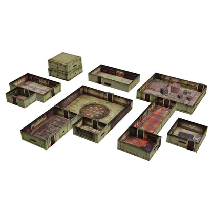 Image of Tenfold Dungeon Smuggler's Den Roleplaying Game RPG Modular Terrain Set TFD011