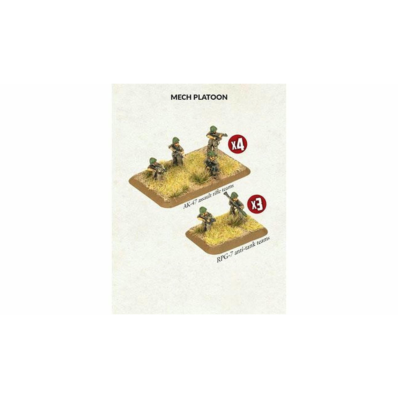 Image of World War III Team Yankee 15mm Miniatures Game Mech Platoon GF9TIQ702