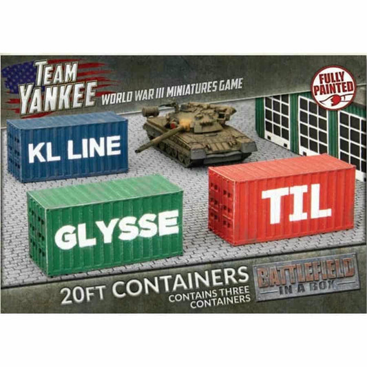 Image of World War III Team Yankee 20ft Shipping Containers (15mm scale) GF9TYBB252