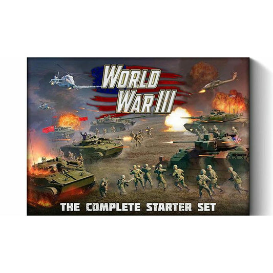 Image of World War III Team Yankee 15mm Miniatures Game Complete Starter Set GF9TYBX03
