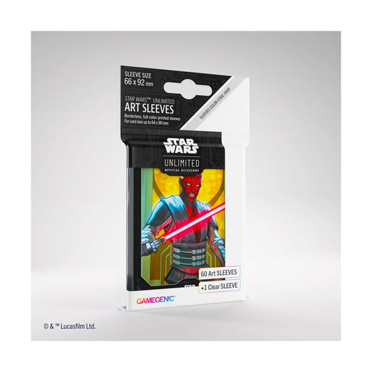 Star Wars: Unlimited Art Sleeves Darth Maul