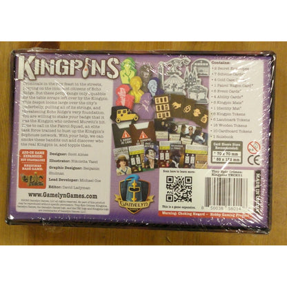 Image of Tiny Epic Crimes Board Game: Kingpins Expansion by Gamelyn Games GLGTECKP