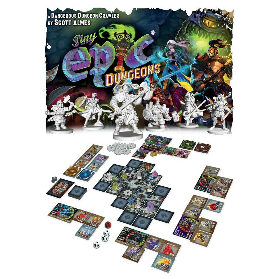 Image of Tiny Epic Dungeons Board Game by Gamelyn Games LGTEDURE 