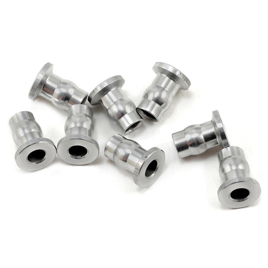 Image of Aluminum Shock End Ball 7X8.5mm Silver (8)