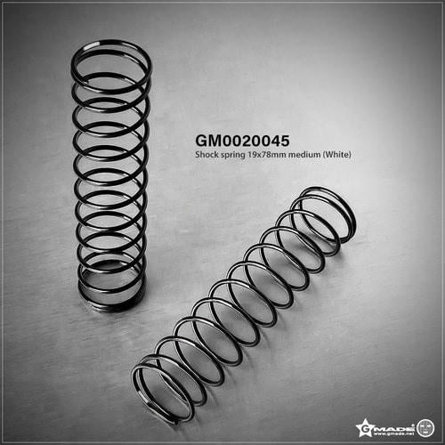 Image of Shock Spring 19x78mm Medium White