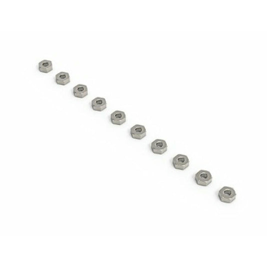 Image of G-Made M2.5 Nickel Hex Nuts (10pcs) GMA0192