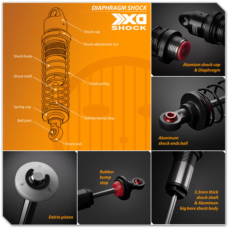 Image of XD Diaphragm Shock 113mm (2)