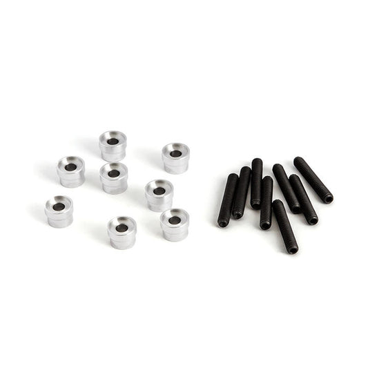 Image of M4 Aluminum Extension Rod Spacers (8)