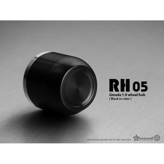 Image of 1.9 RH05 Wheel Hubs (Black) (4)