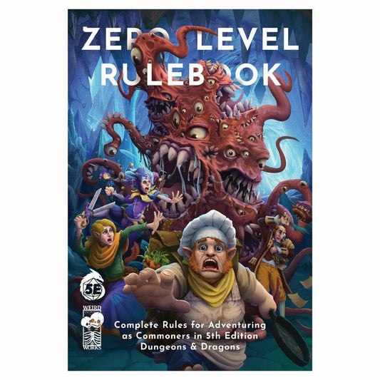 Image of Zero Level Rulebook Playing Commoners Compatible with Dungeons & Dragons 5E