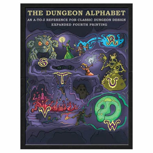 Image of The Dungeon Alphabet Expanded Edition Sourcebook for any Fantasy RPG GMG4385E