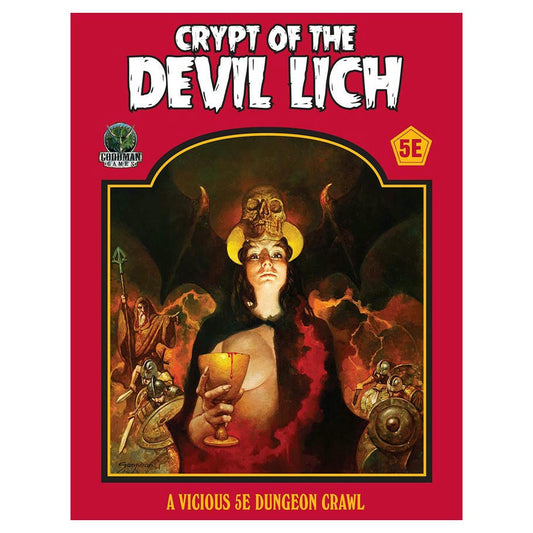 Image of Dungeons & Dragons 5E Crypt of the Devil Lich Adventure by Goodman Games (HC)