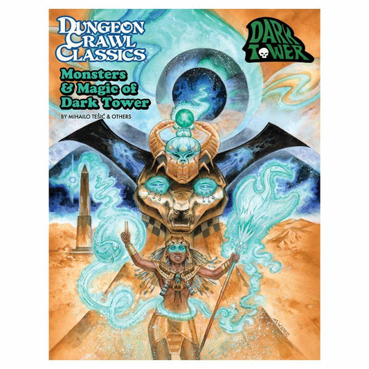 Image of Goodman Games Dungeon Crawl Classics DCC Monsters & Magic of Dark Tower GMG4721