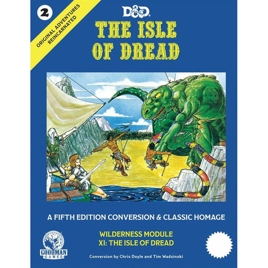 Goodman Games Original Adventures Reincarnated #2 - The Isle of Dread