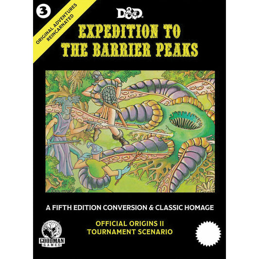 Goodman Games Original Adventures Reincarnated #3: Expedition to The